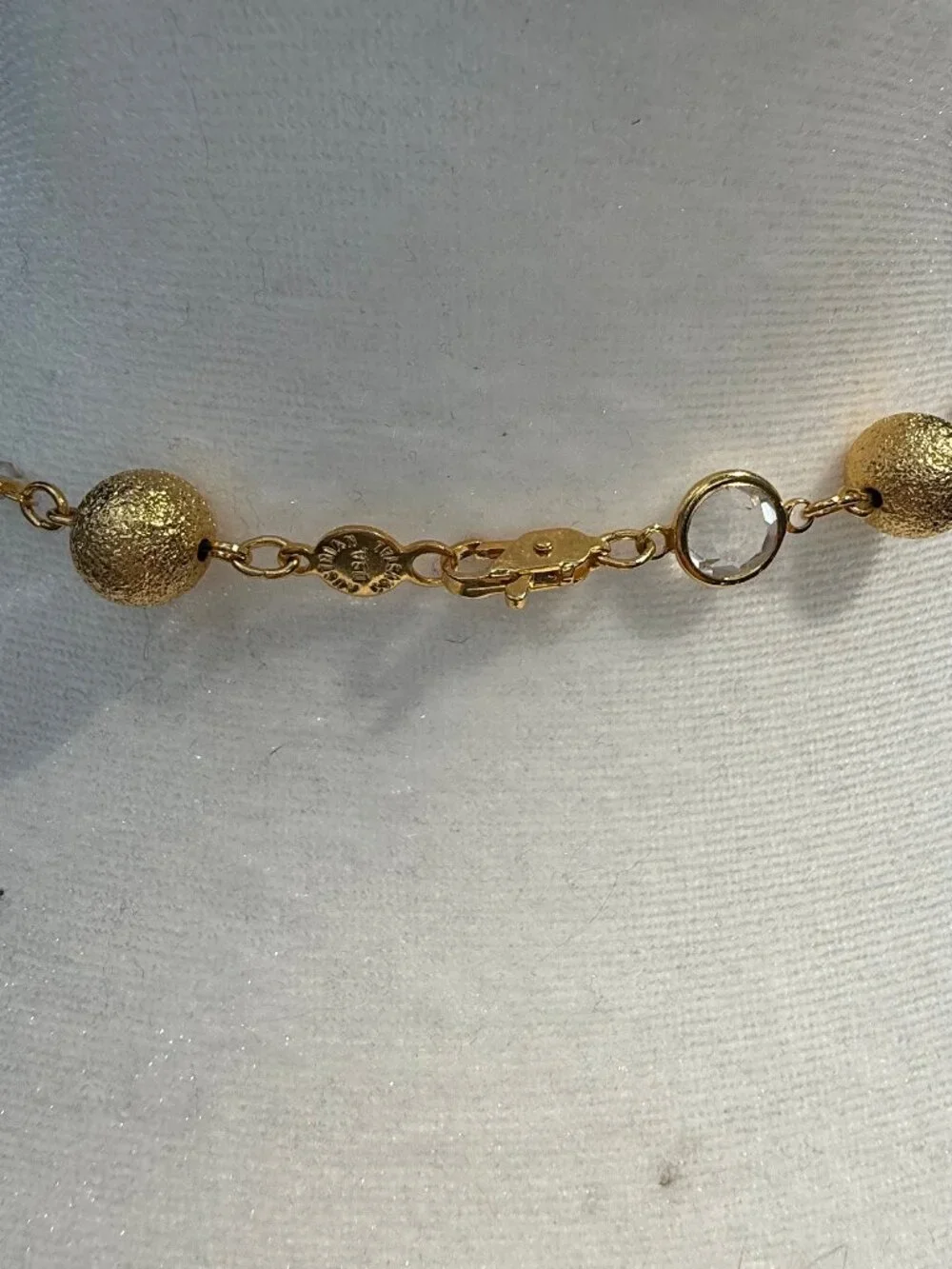 Austrian Crystal Made in USA Chanel Style Necklace
